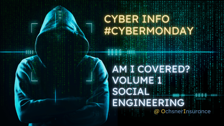 Social Engineering, Am I Covered by Cyber Insurance?
